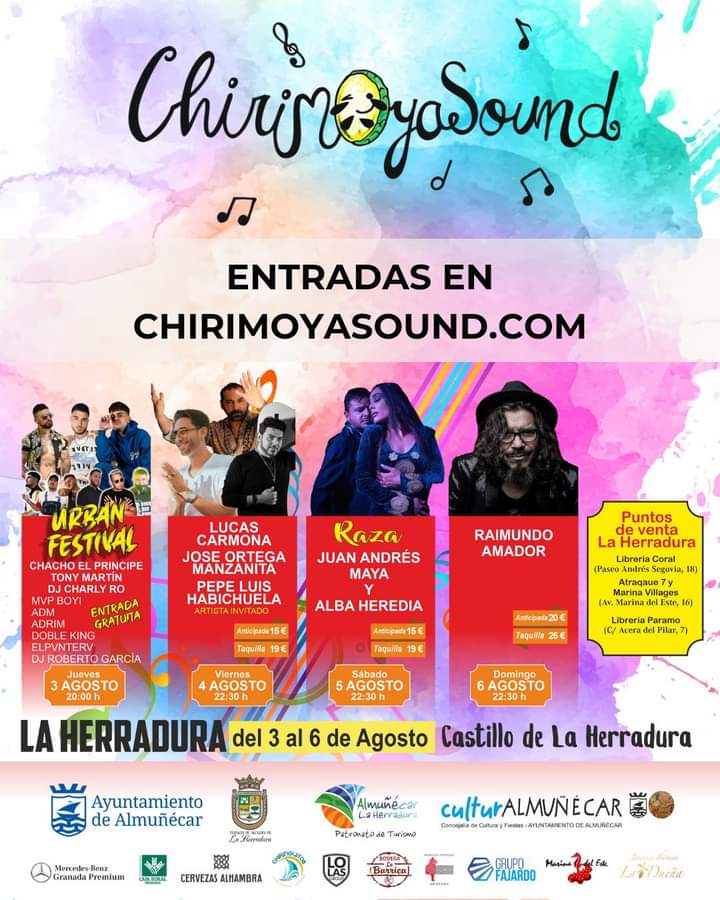 El Chirimoya Sound abre el programa en el Castillo de La Herradura con una noche de música urbana
